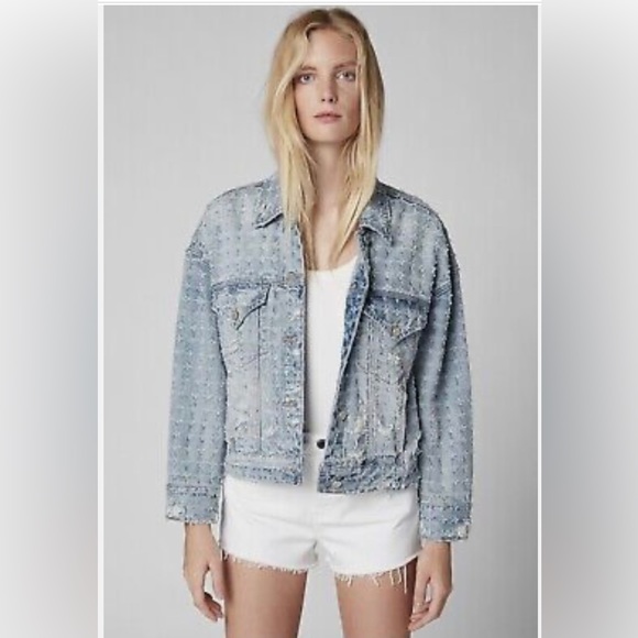 Punch Line denim jacket - Picture 1 of 3